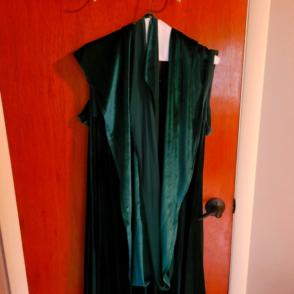 Hunter Green Holiday Dress - Picture 3 of 4